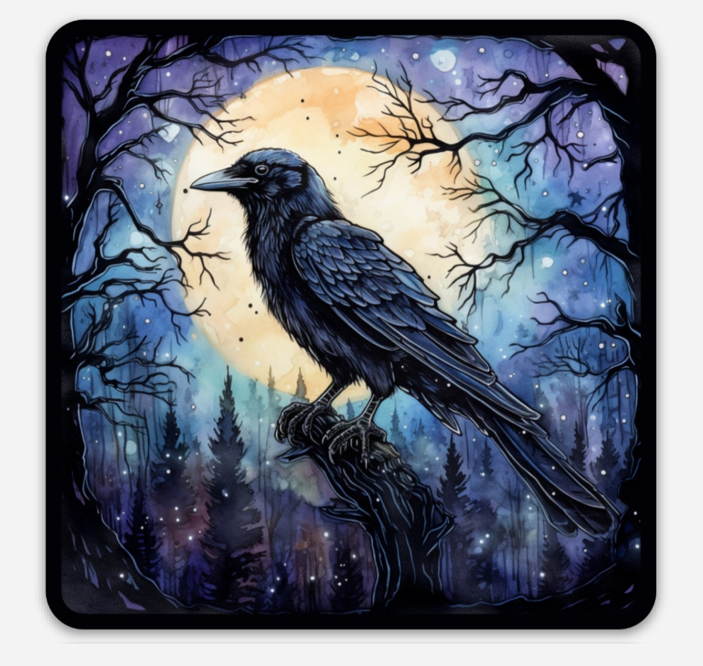 Limited Edition Sticker: Raven