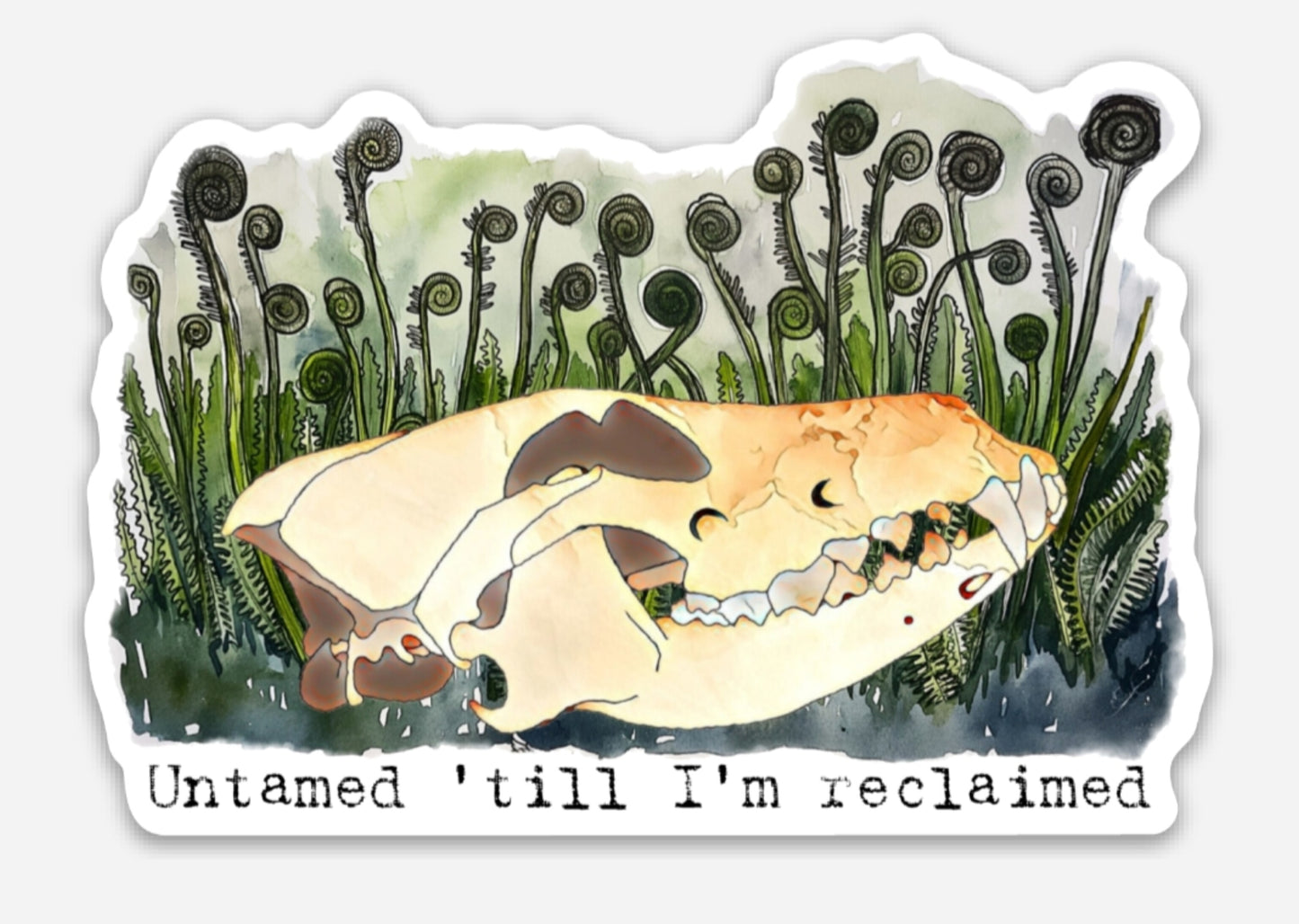 Limited Edition Sticker: Untamed