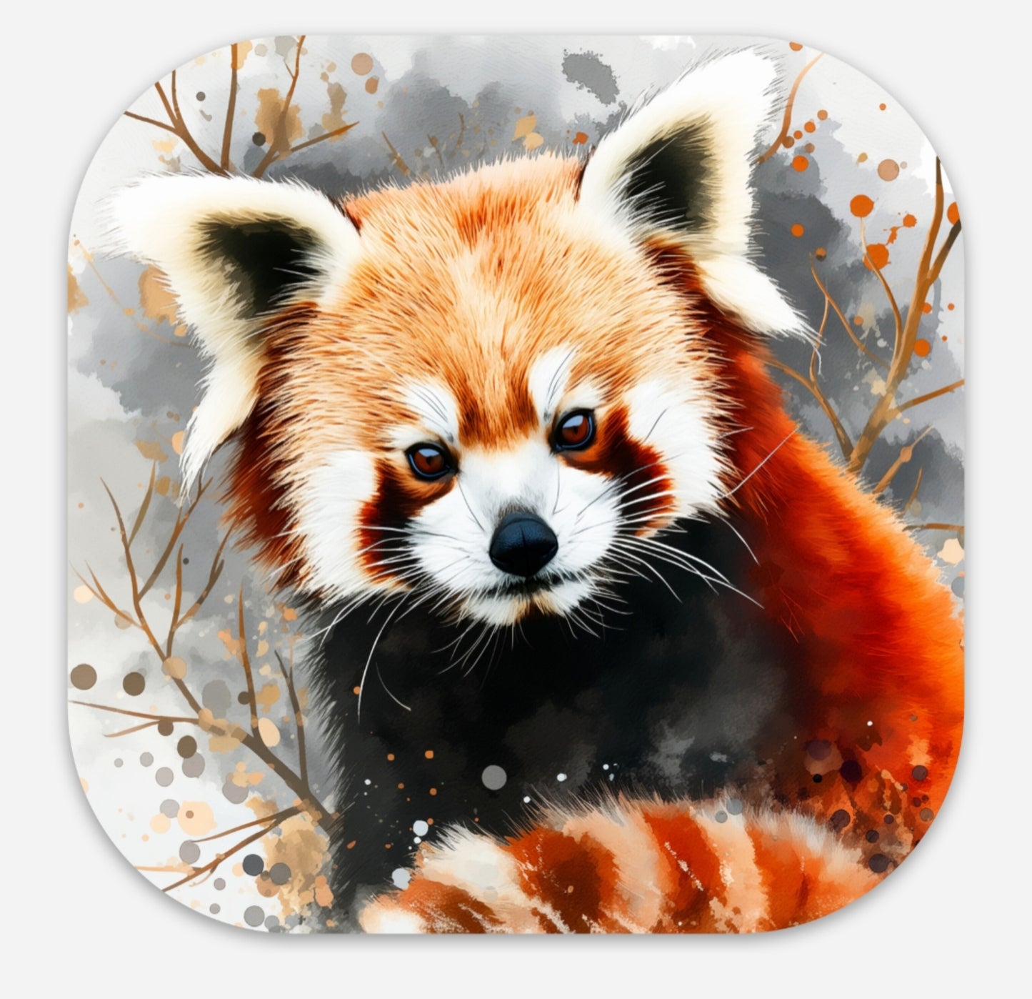 Limited Edition Sticker: Red Panda