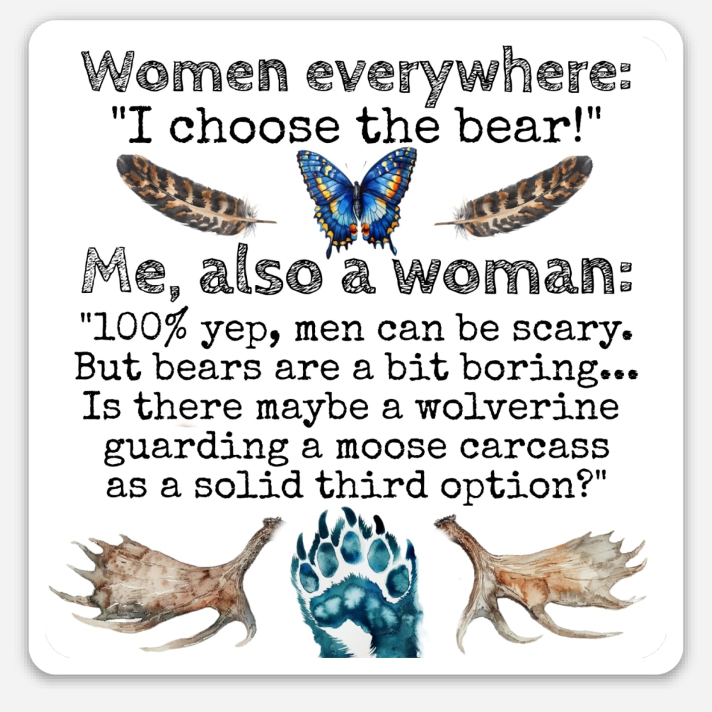 Sticker: Bear Meme