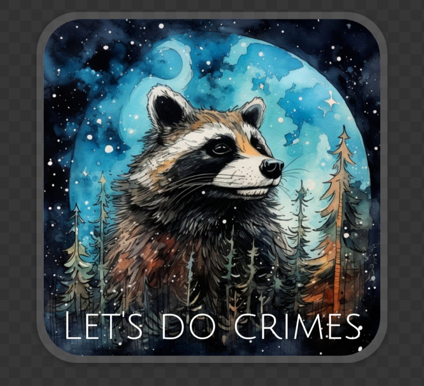 Sticker: Let's Do Crimes