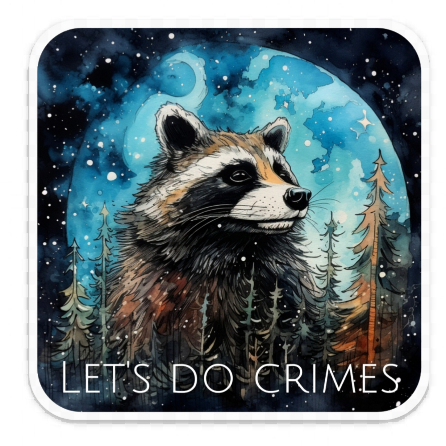 Sticker: Let's Do Crimes