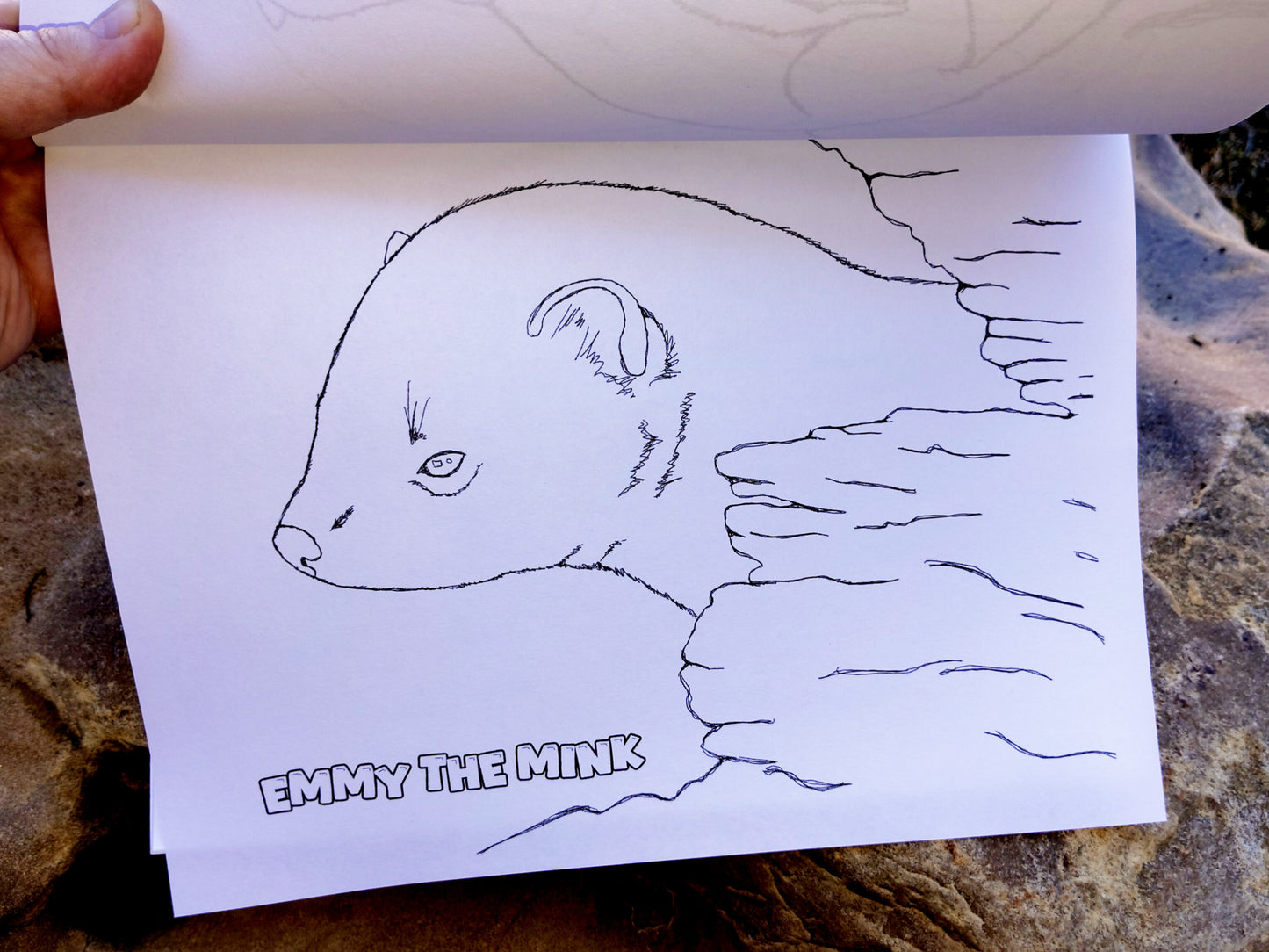 Mustelid Madness Stoatally Awesome Coloring Fun!