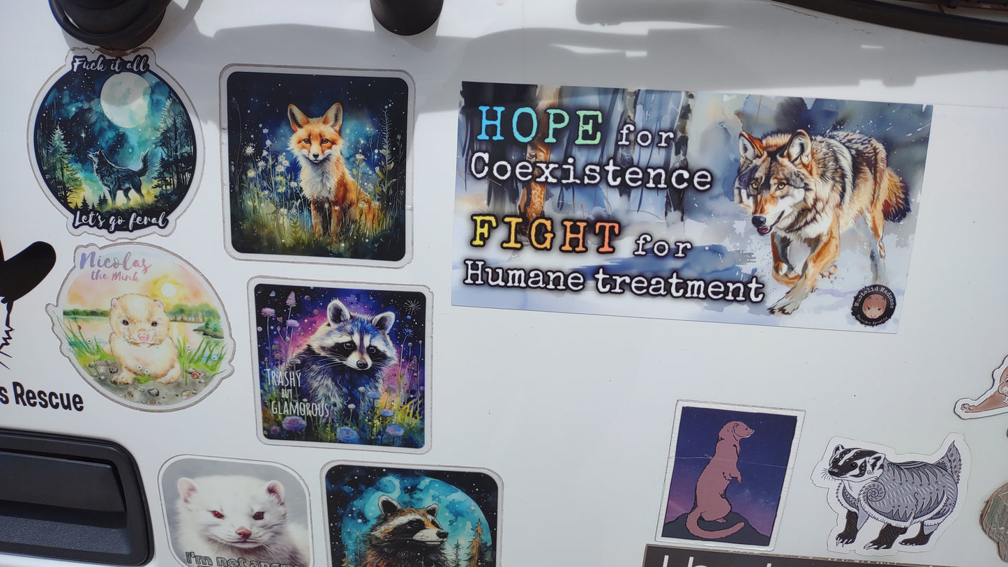 Hope Stickers: Free Shipping