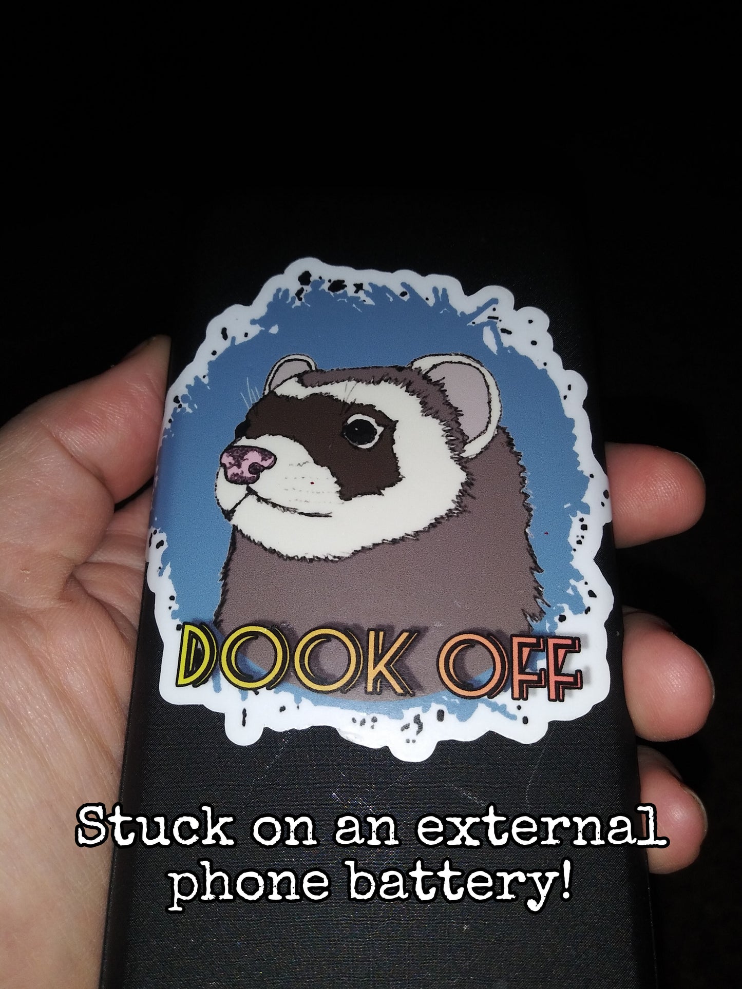 Limited Edition Sticker: Dook Off (Koko)