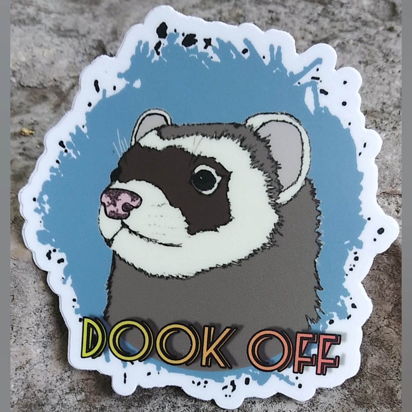 Limited Edition Sticker: Dook Off (Koko)