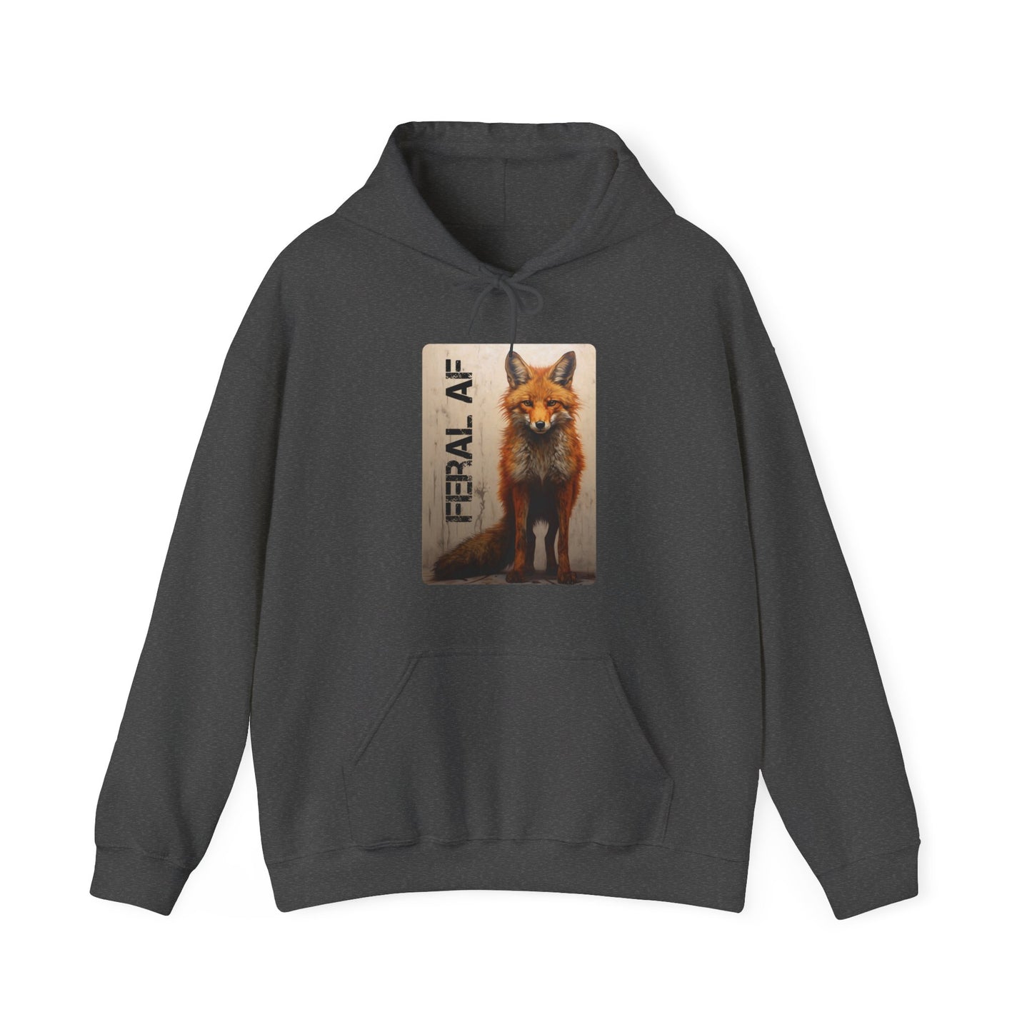 🦊 Fox Themed Hoodie - Stylish, Nature-Themed Streetwear, Unisex Heavy Blend™ Hooded Sweatshirt