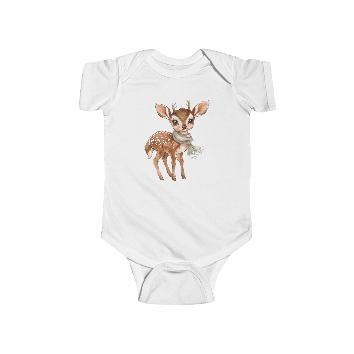 BABY: Sweet Fawn 🦌 Infant Fine Jersey Bodysuit