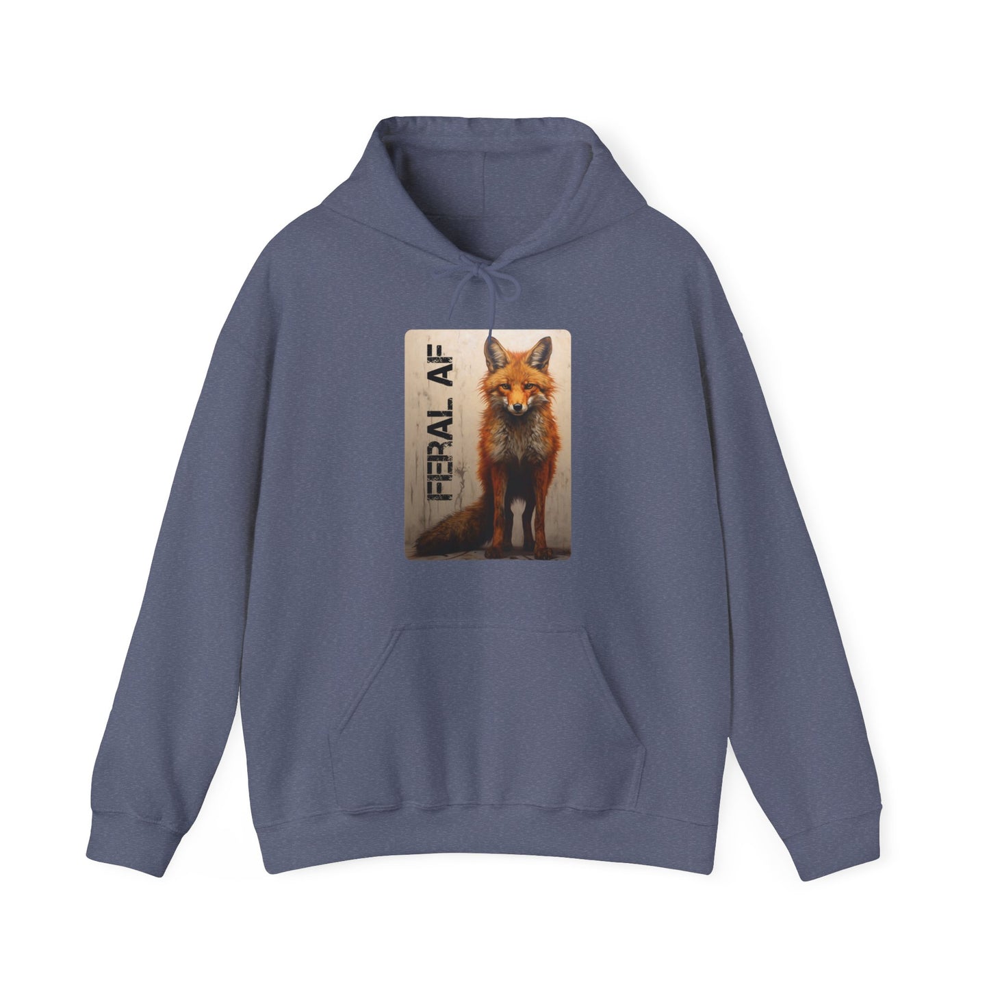 🦊 Fox Themed Hoodie - Stylish, Nature-Themed Streetwear, Unisex Heavy Blend™ Hooded Sweatshirt