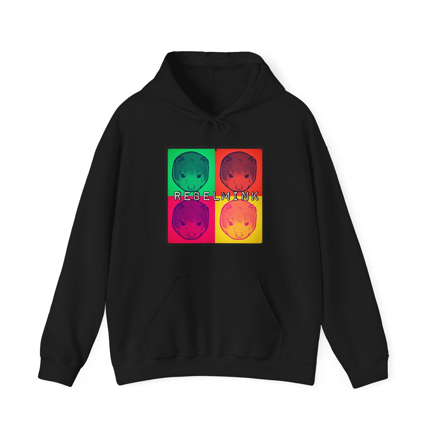 🦦 Streetware Mink Hoodie, Bright and Trendy, Unisex Heavy Blend™ Hooded Sweatshirt