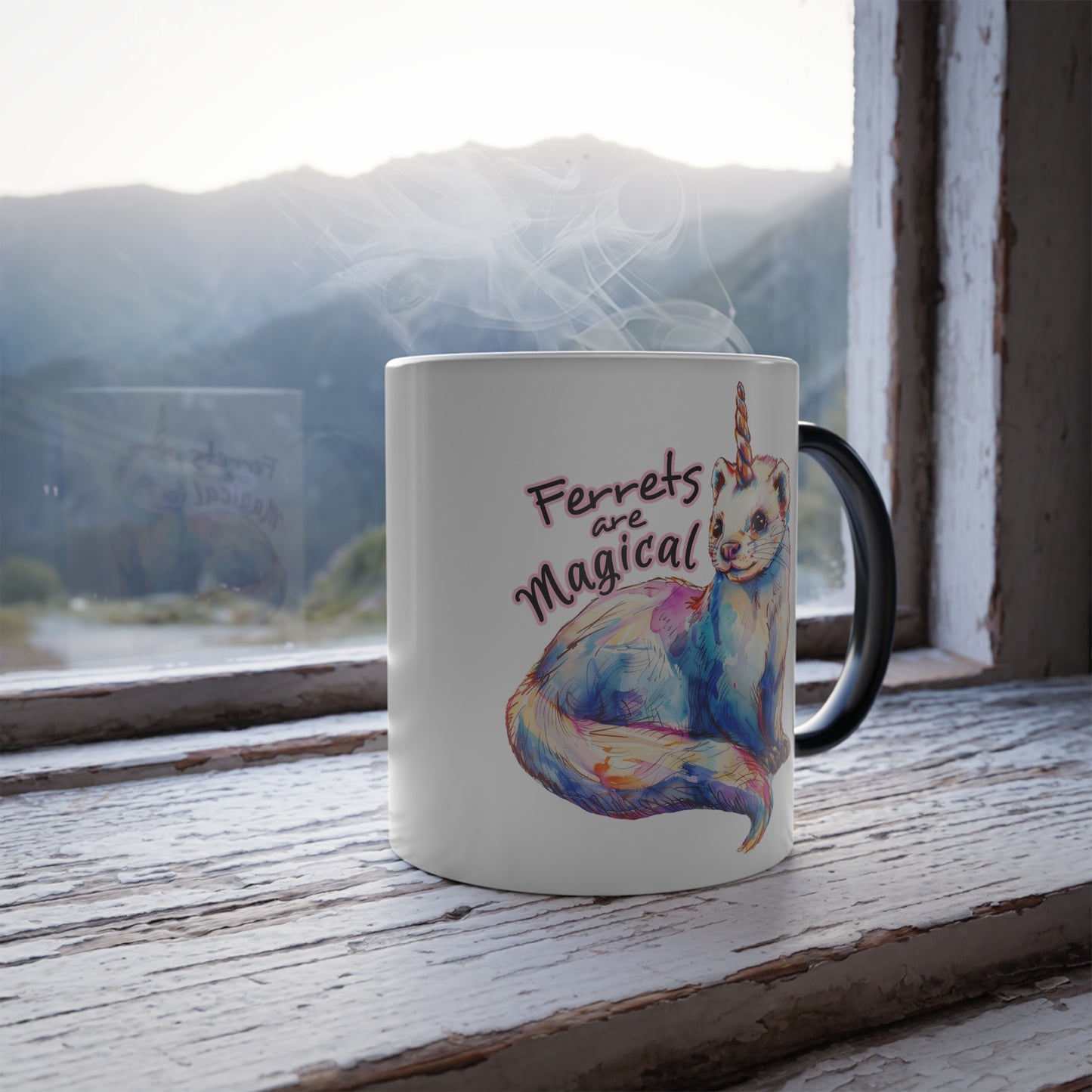 Magical Color Morphing Coffee Mug, 11oz