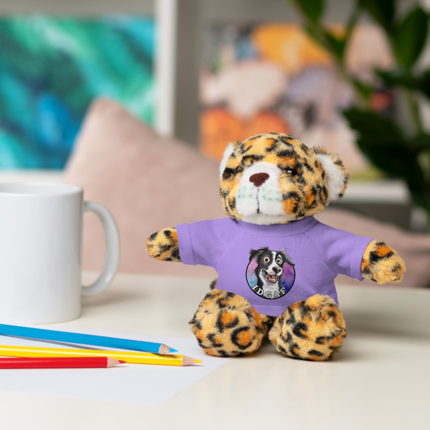 Mature design: IDGAF Stuffed Animals with Tee