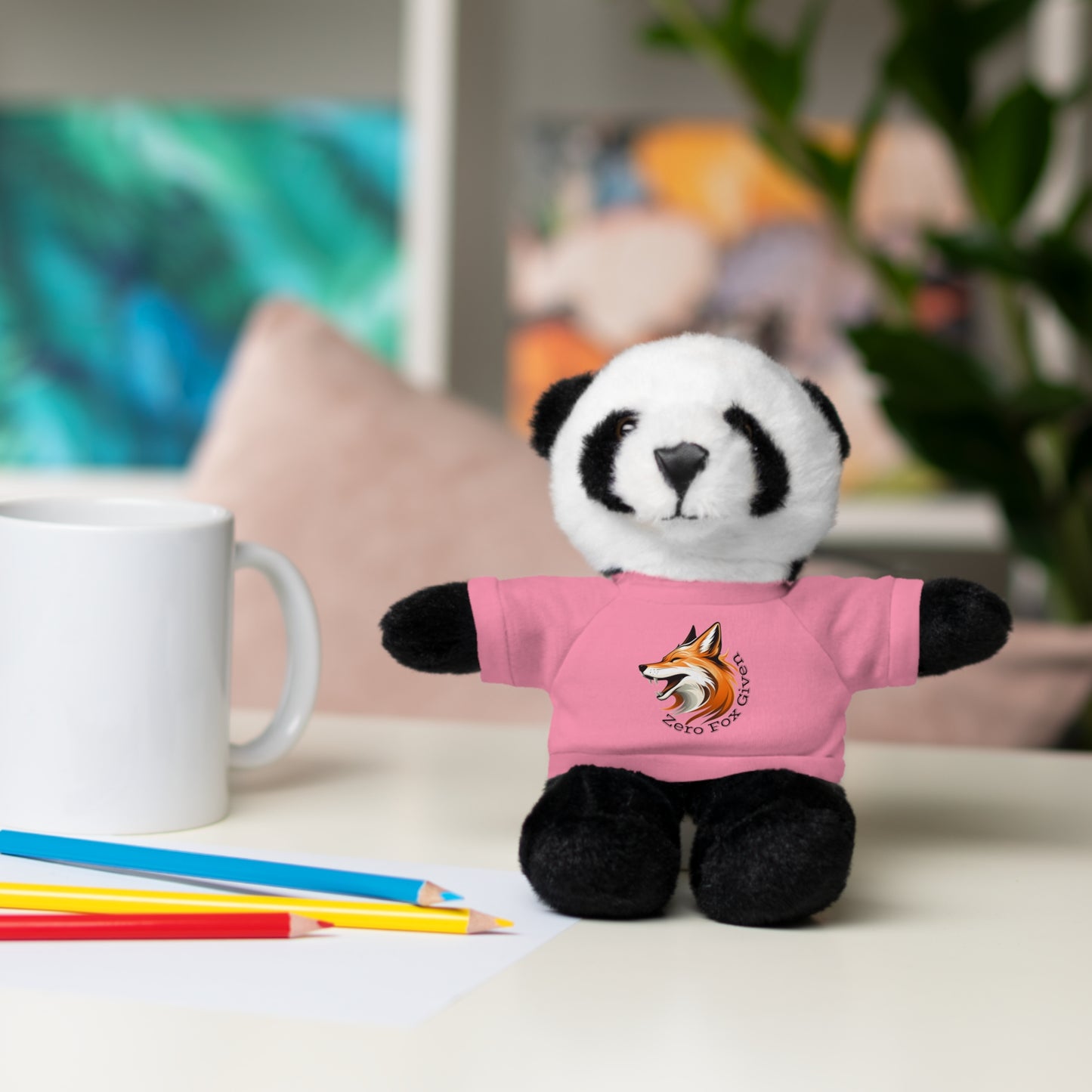 Mature design: Zero Fox Given Stuffed Animals with Tee