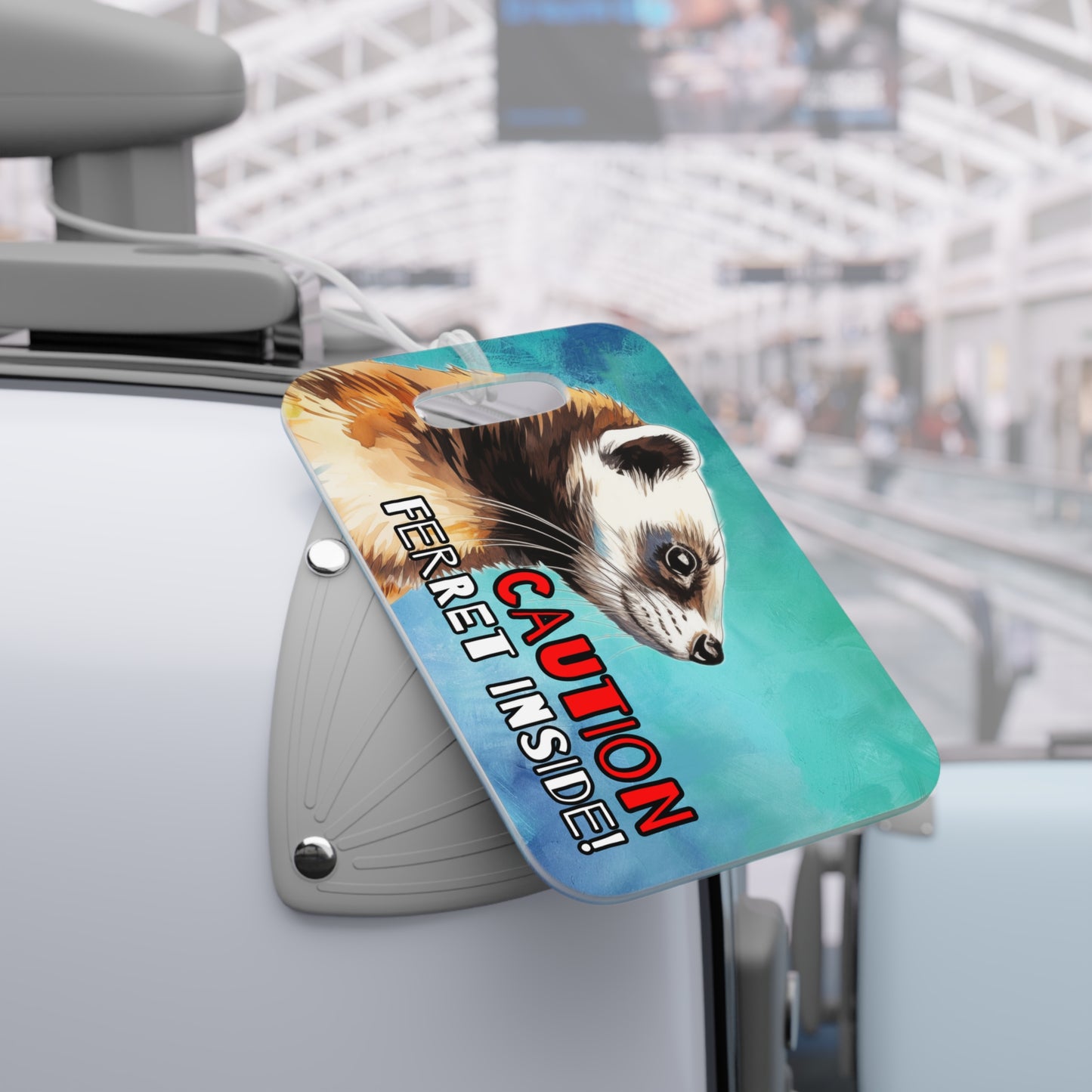 Ferret Kennel tag, kennel name tag