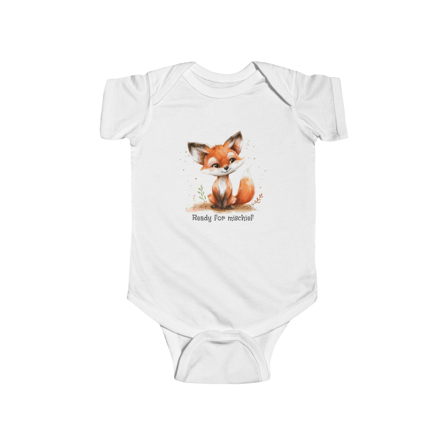 BABY: Mischief Fox 🦊 Infant Fine Jersey Bodysuit