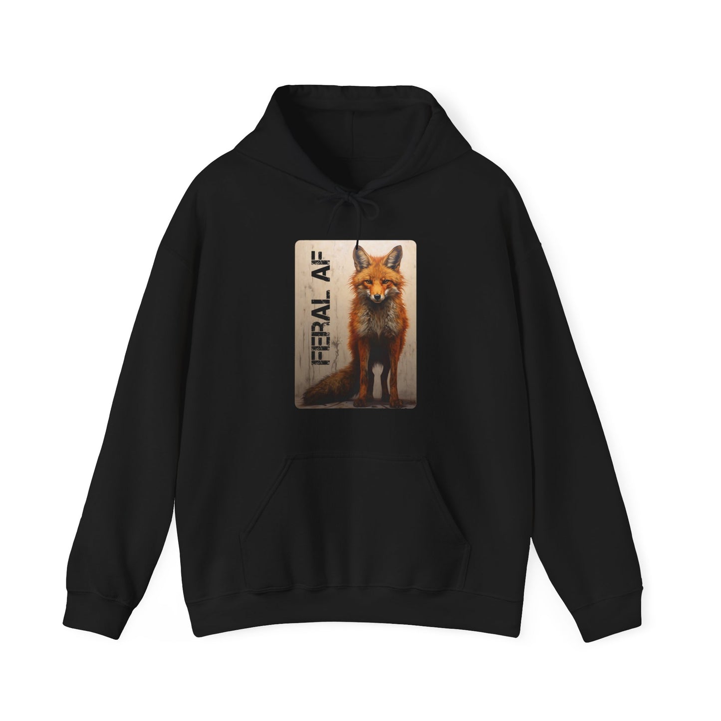 🦊 Fox Themed Hoodie - Stylish, Nature-Themed Streetwear, Unisex Heavy Blend™ Hooded Sweatshirt