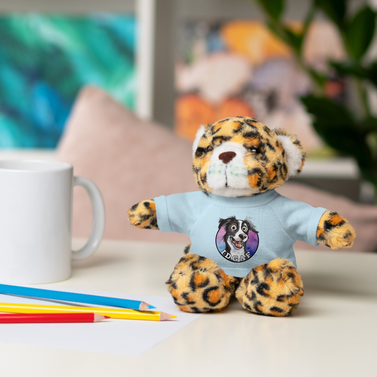 Mature design: IDGAF Stuffed Animals with Tee