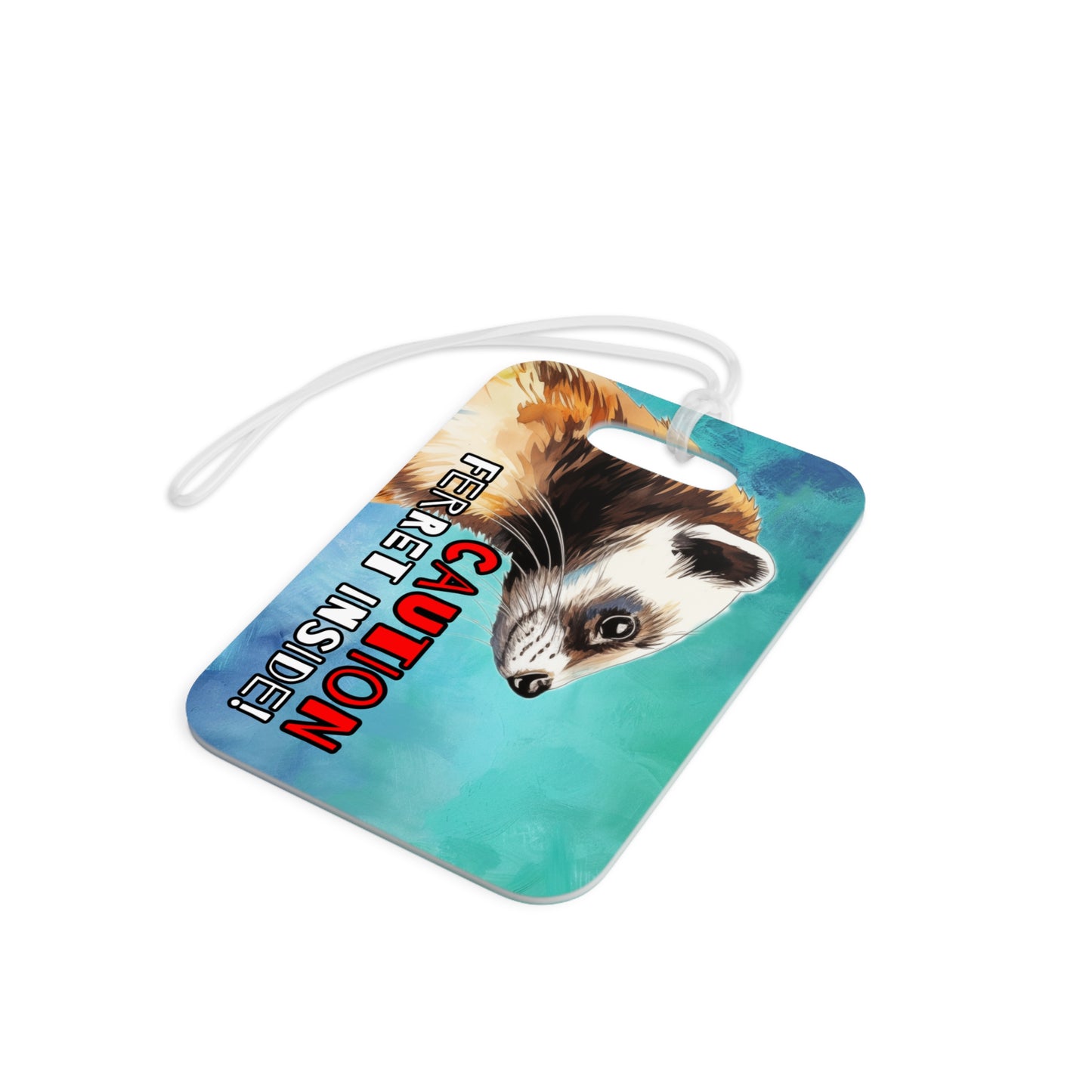 Ferret Kennel tag, kennel name tag