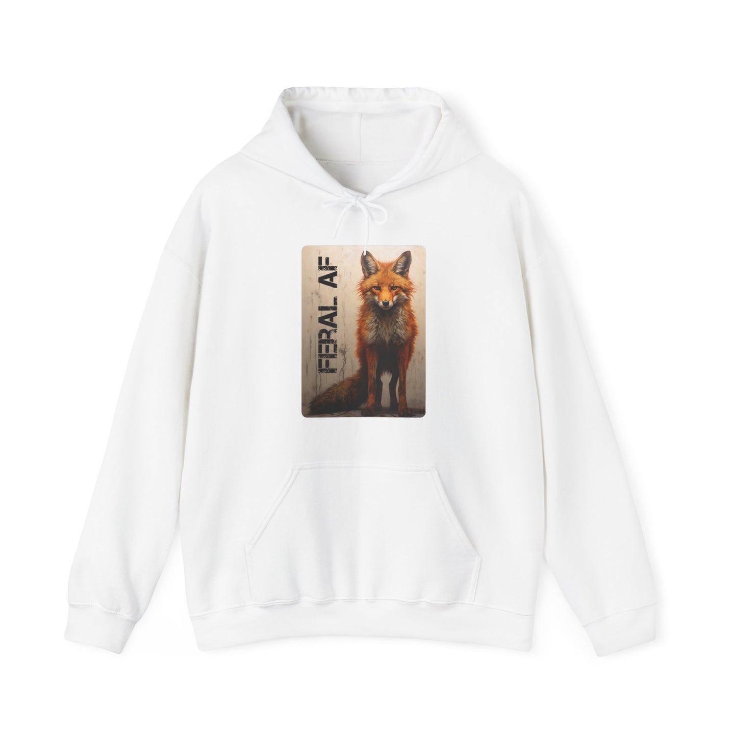 🦊 Fox Themed Hoodie - Stylish, Nature-Themed Streetwear, Unisex Heavy Blend™ Hooded Sweatshirt