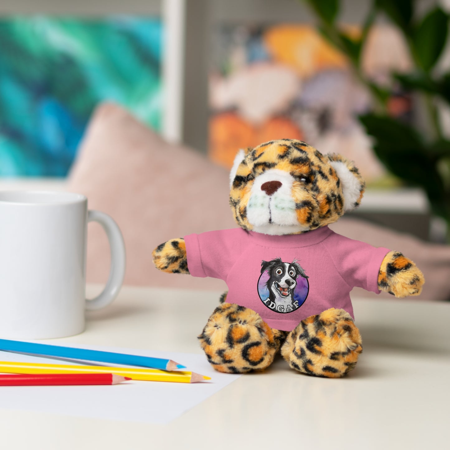 Mature design: IDGAF Stuffed Animals with Tee