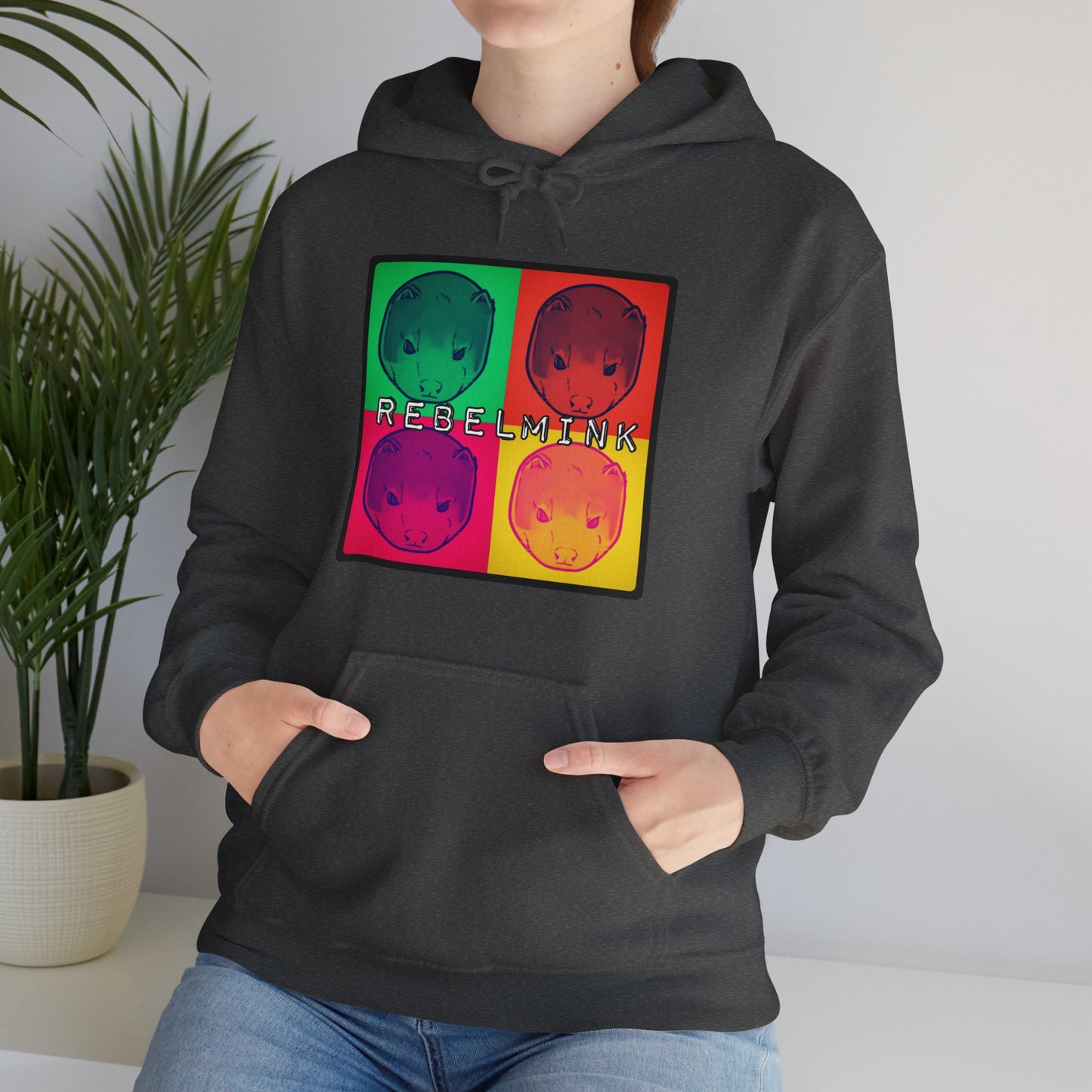 🦦 Streetware Mink Hoodie, Bright and Trendy, Unisex Heavy Blend™ Hooded Sweatshirt