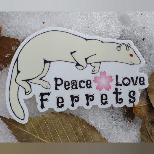 Sticker: PLF Albino