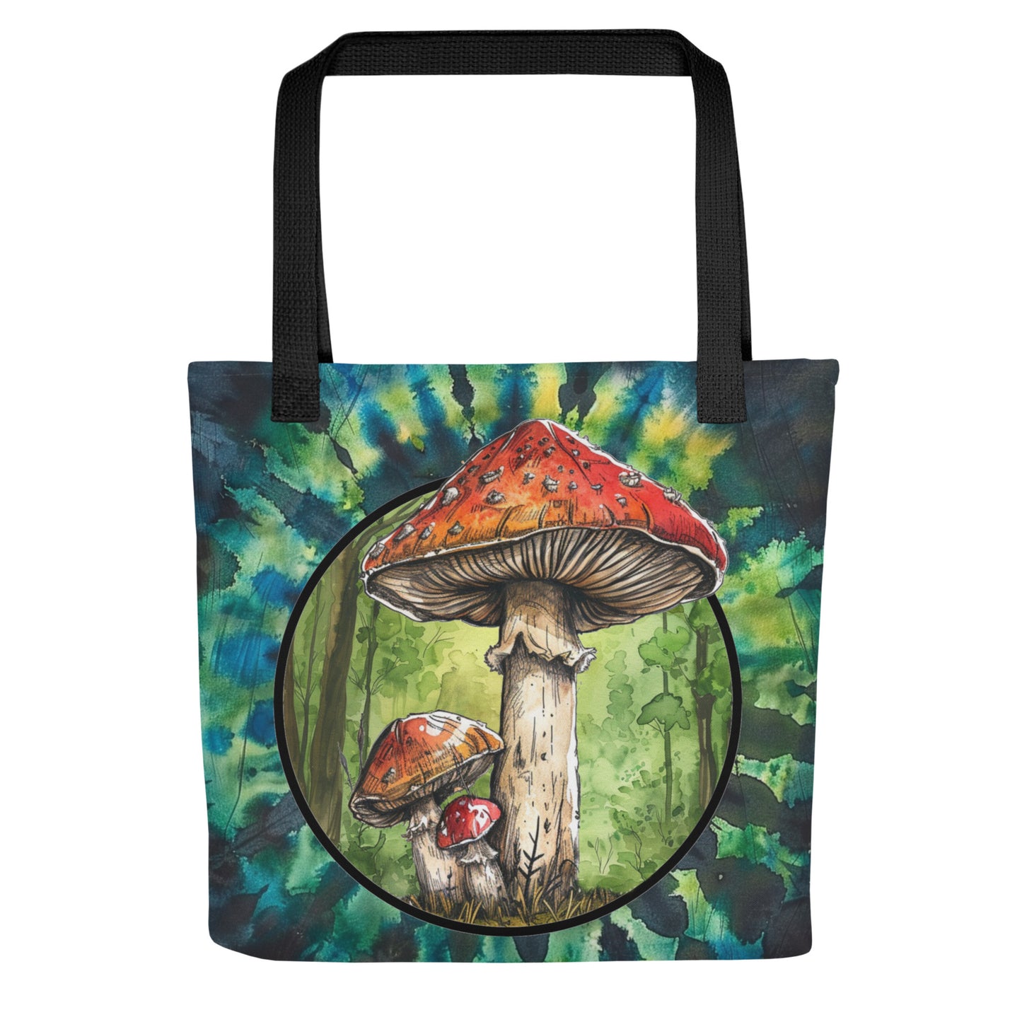 Amanita Muscaria Mushroom Tote Bag