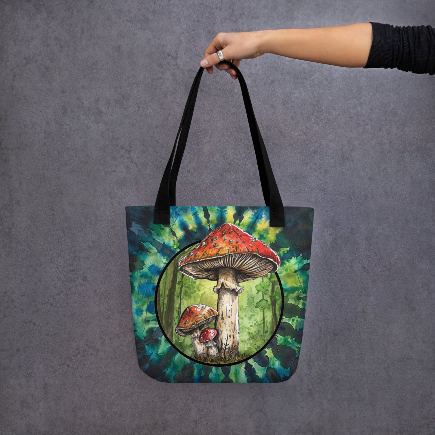 Amanita Muscaria Mushroom Tote Bag