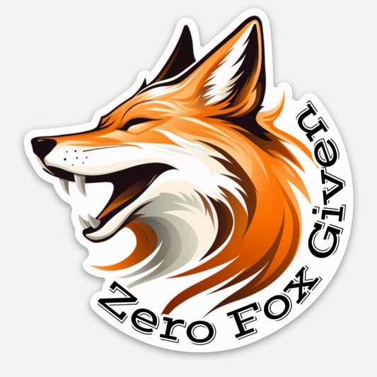 Sticker: Zero Fox Given