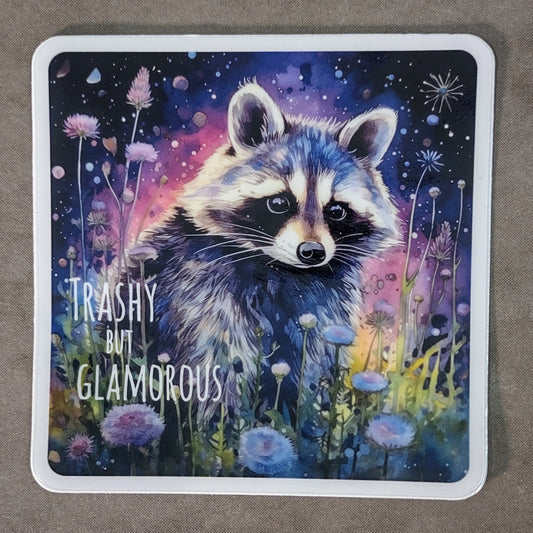 Sticker: Trashy but Glamorous