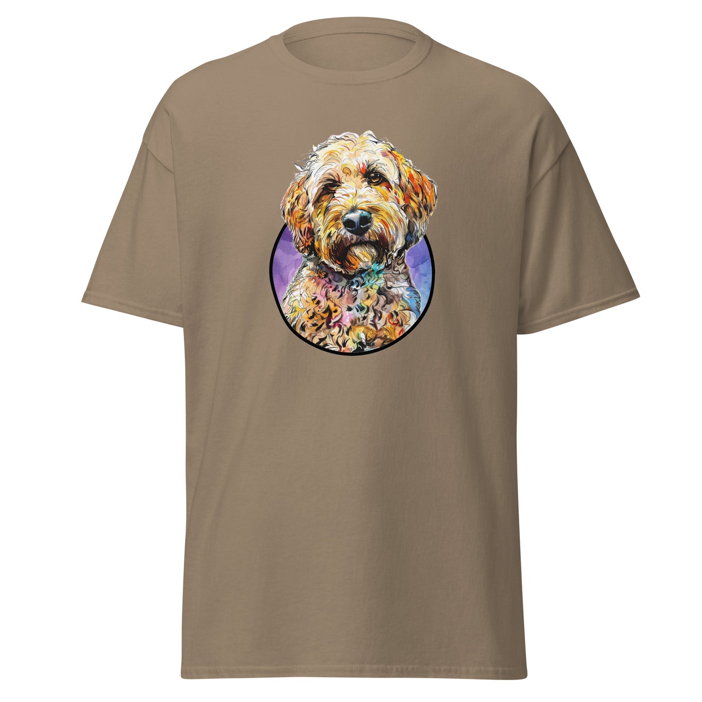 Classic tee, doodle t-shirt, golden doodle tee, labradoodle tee