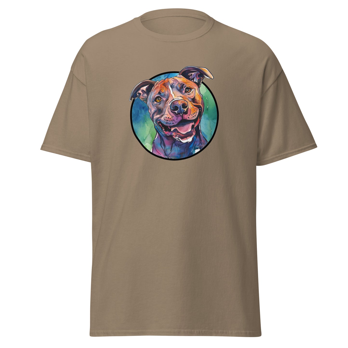 Classic tee, pitbull T-shirt,  house Hippo, American pit bull terrier tee, pibble tee