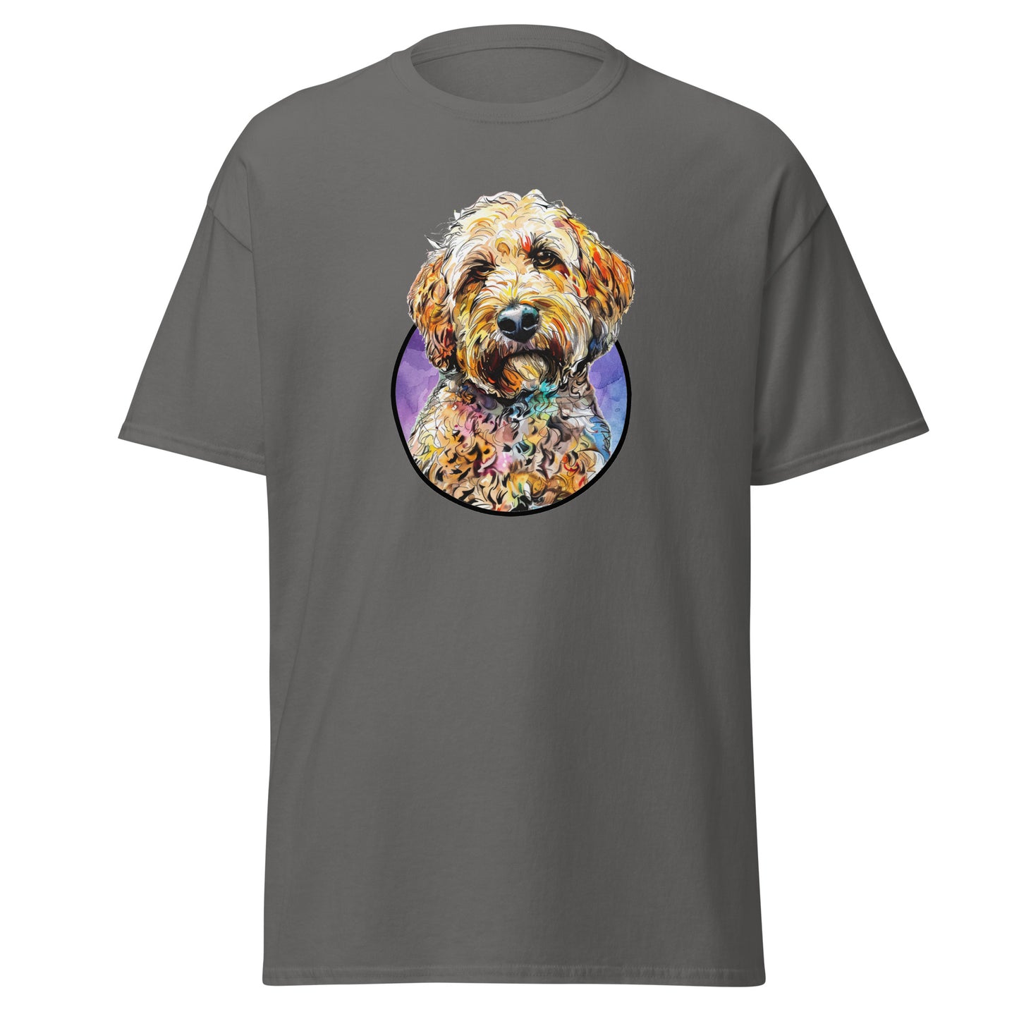 Classic tee, doodle t-shirt, golden doodle tee, labradoodle tee