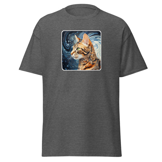 Classic tee, cat T-shirt,  streetware tee