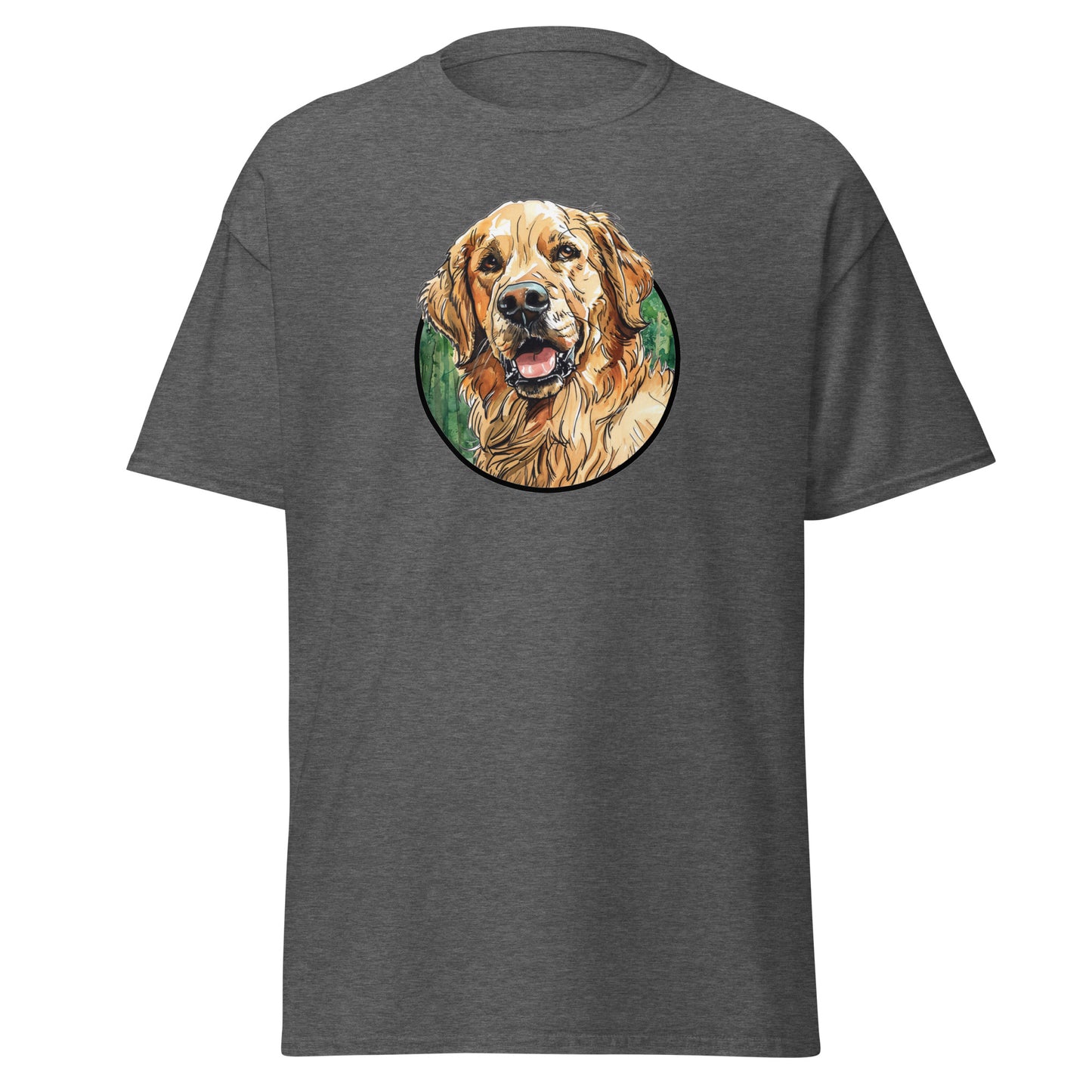 Classic tee, golden retriever tee, golden tee, retriever T-shirt