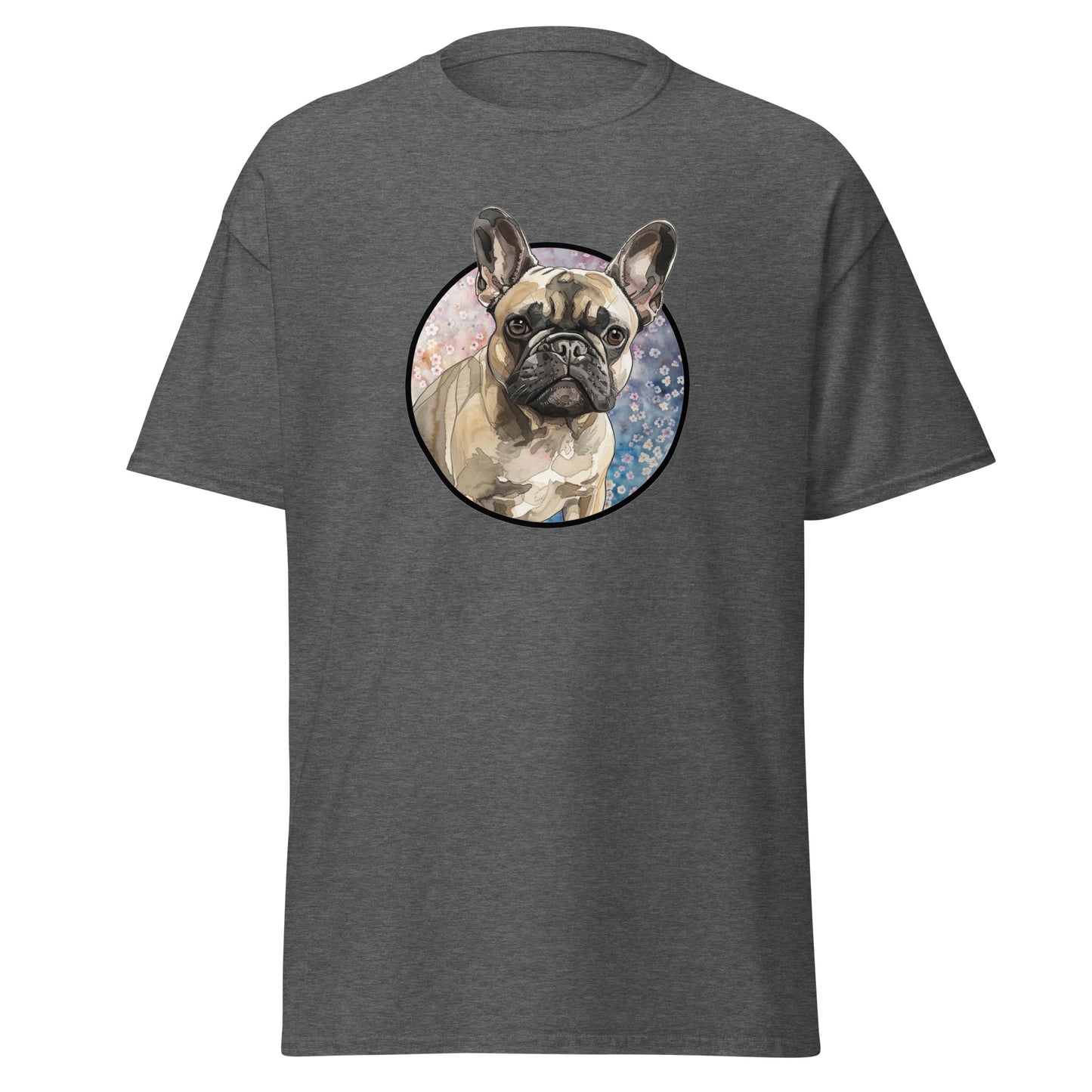 Classic tee, fawn French bulldog tee, Frenchie T-shirt