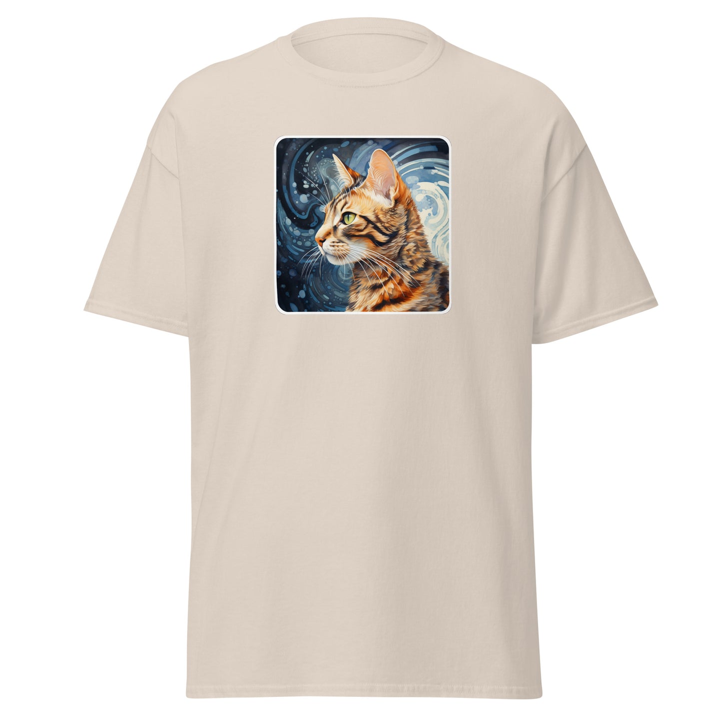 Classic tee, cat T-shirt,  streetware tee