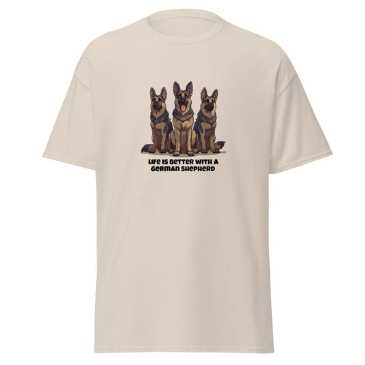 Classic tee, German Shepherd T-shirt, GSD, GSD tee