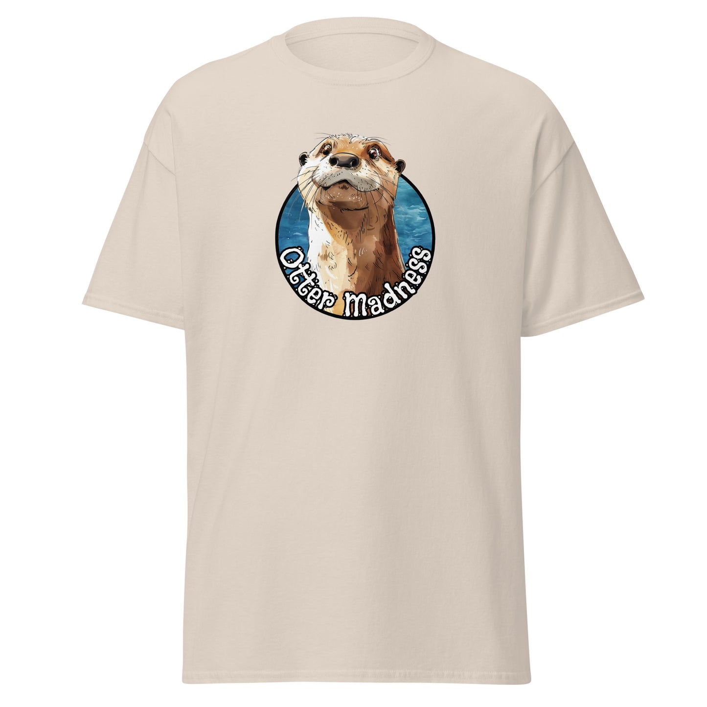 Classic tee, otter Madness t-shirt, otter tee, otter puns