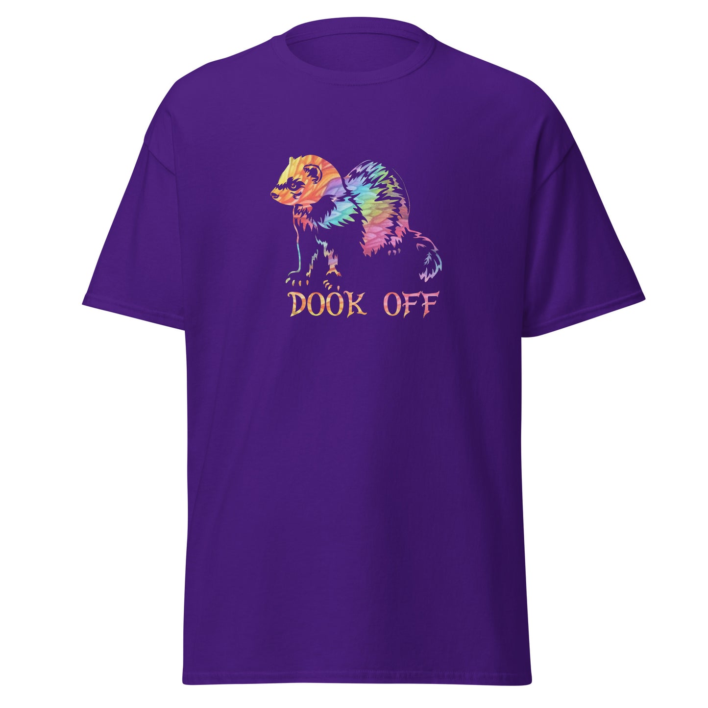 Classic tee, ferret tshirt, funny ferret shirt, Dook Off ferret tshirt