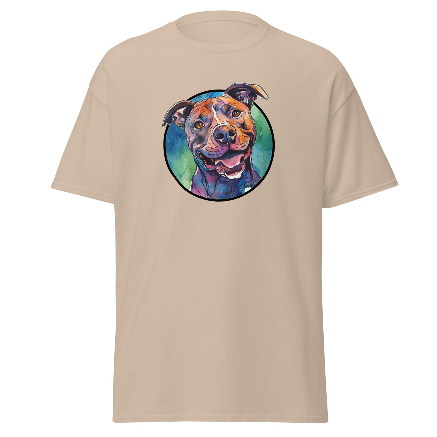 Classic tee, pitbull T-shirt,  house Hippo, American pit bull terrier tee, pibble tee