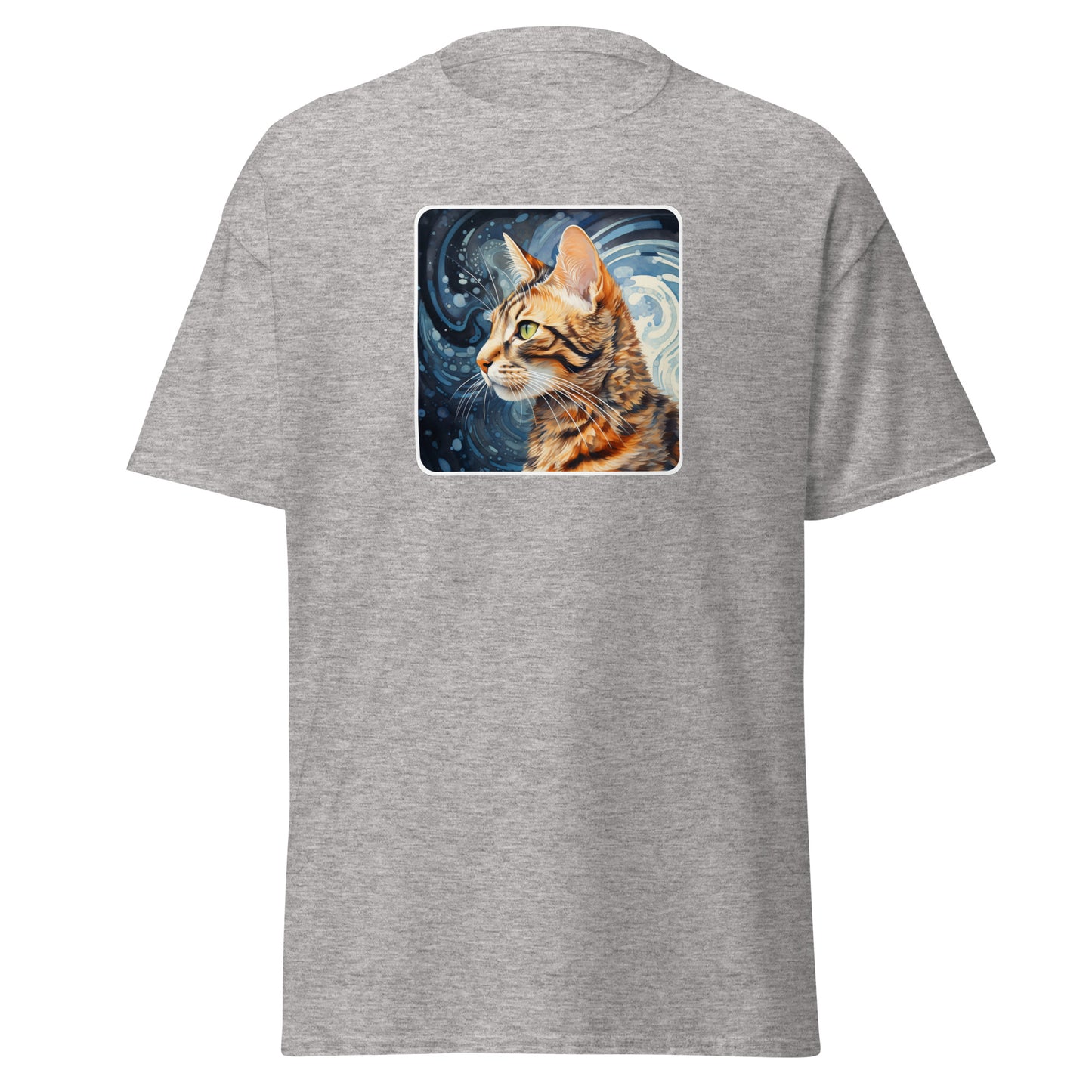 Classic tee, cat T-shirt,  streetware tee