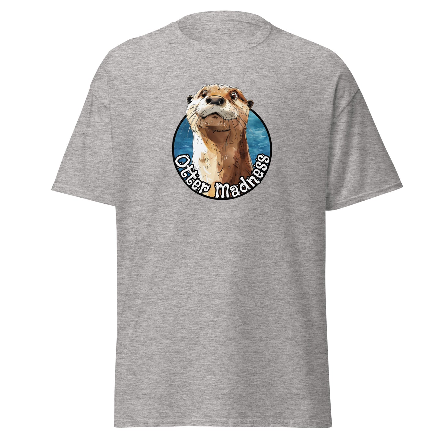 Classic tee, otter Madness t-shirt, otter tee, otter puns