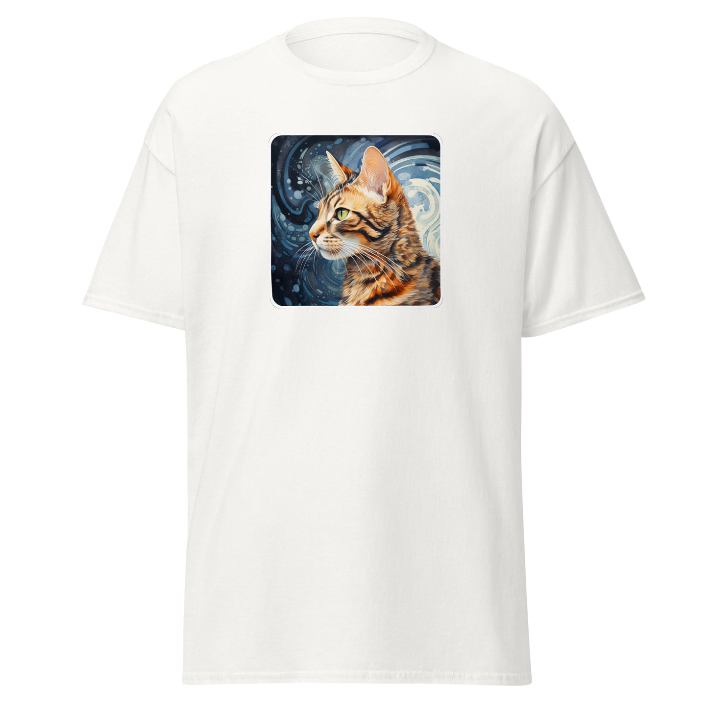 Classic tee, cat T-shirt,  streetware tee