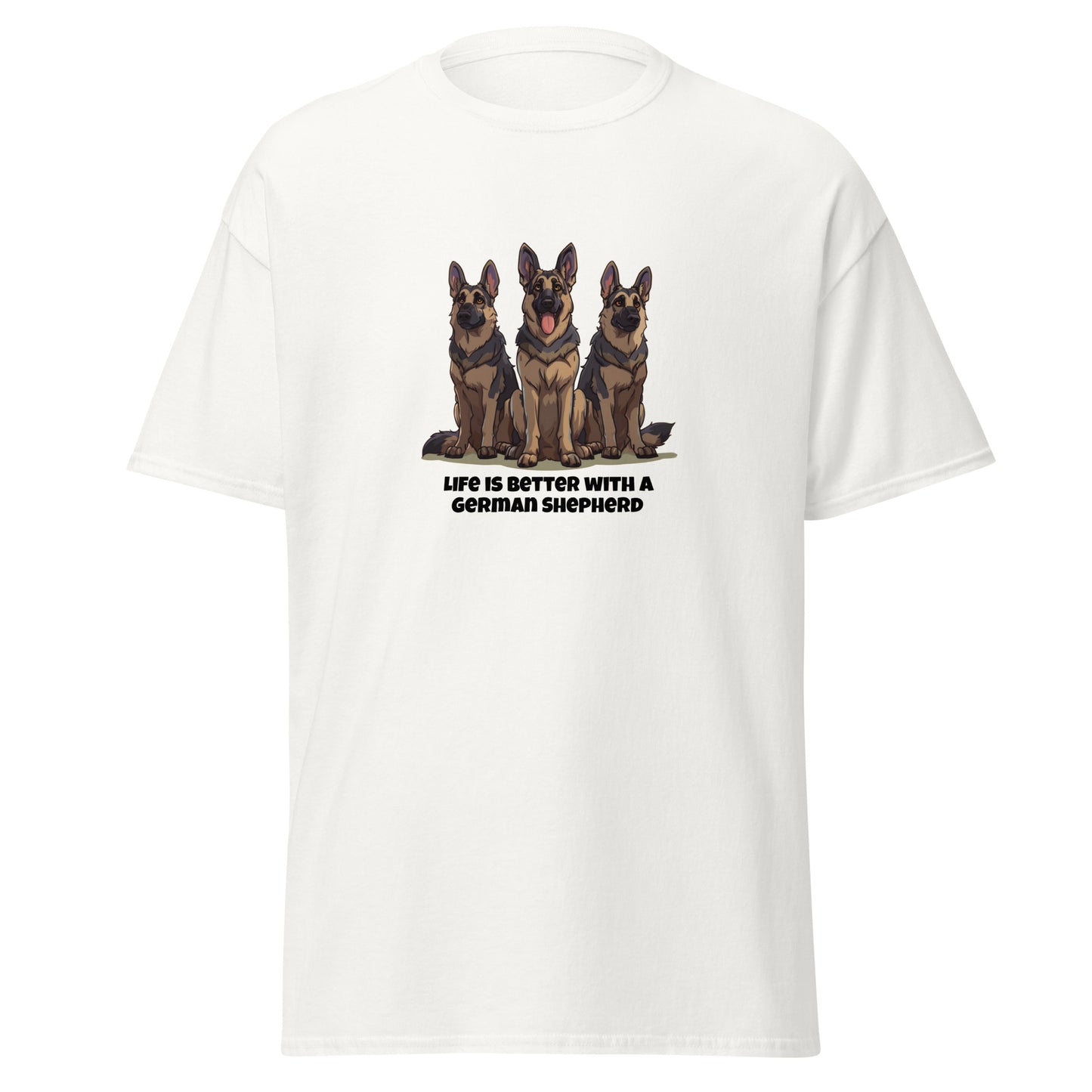 Classic tee, German Shepherd T-shirt, GSD, GSD tee