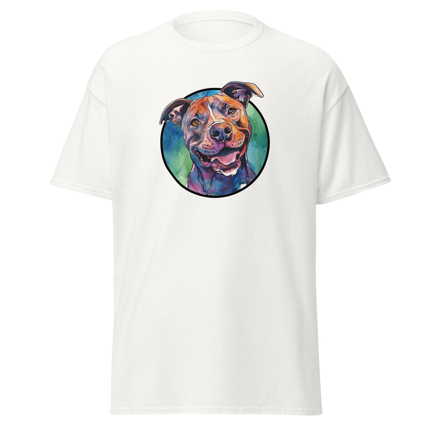 Classic tee, pitbull T-shirt,  house Hippo, American pit bull terrier tee, pibble tee