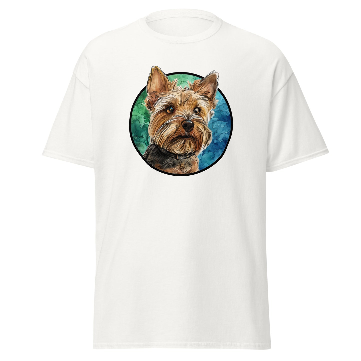 Classic tee, Yorkie tee, Yorkie T-shirt, toy Yorkie