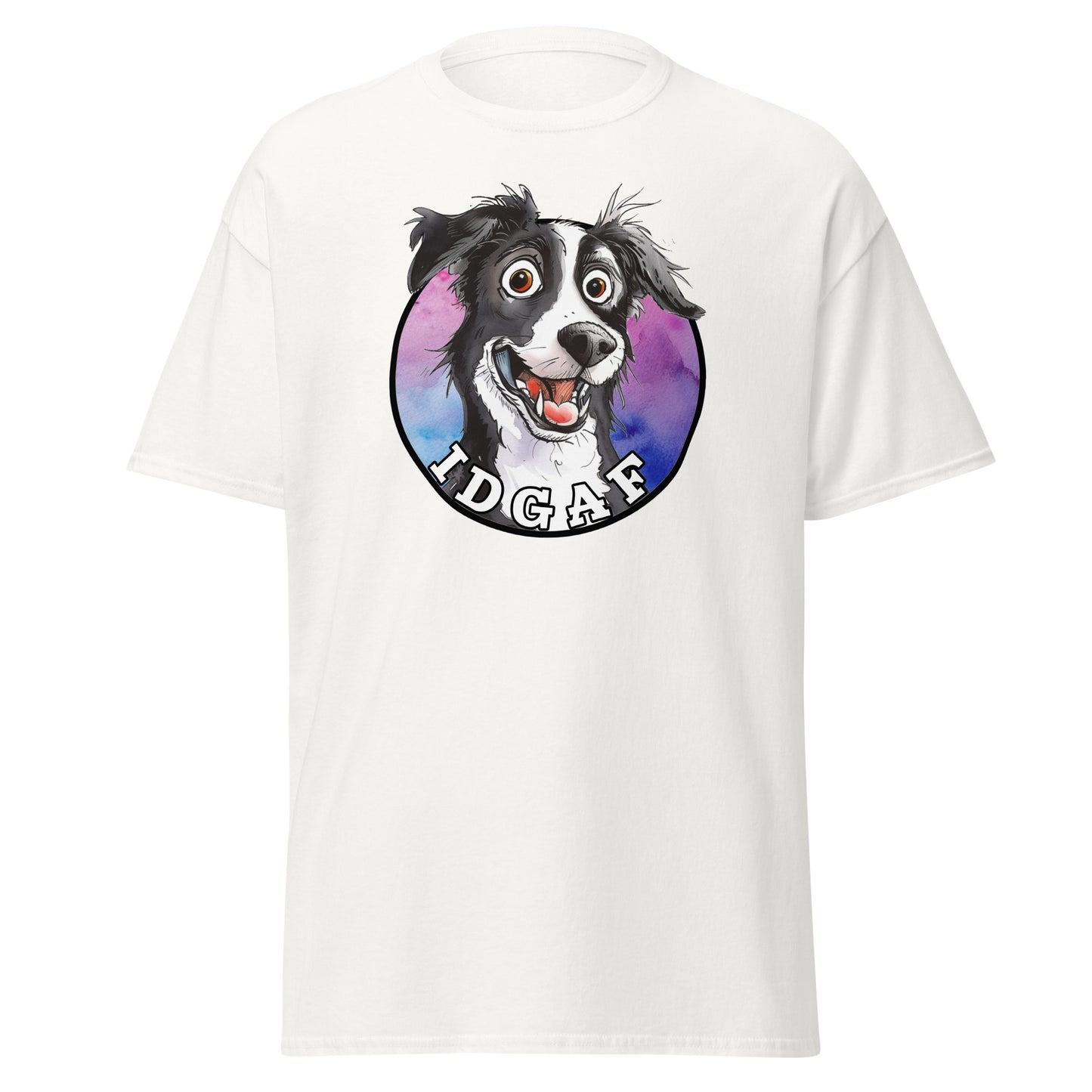 Classic tee, border Collie shirt, Sweary T-shirt, funny dog shirt