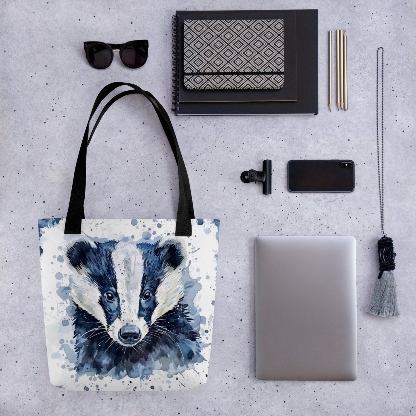 European Badger Tote Bag