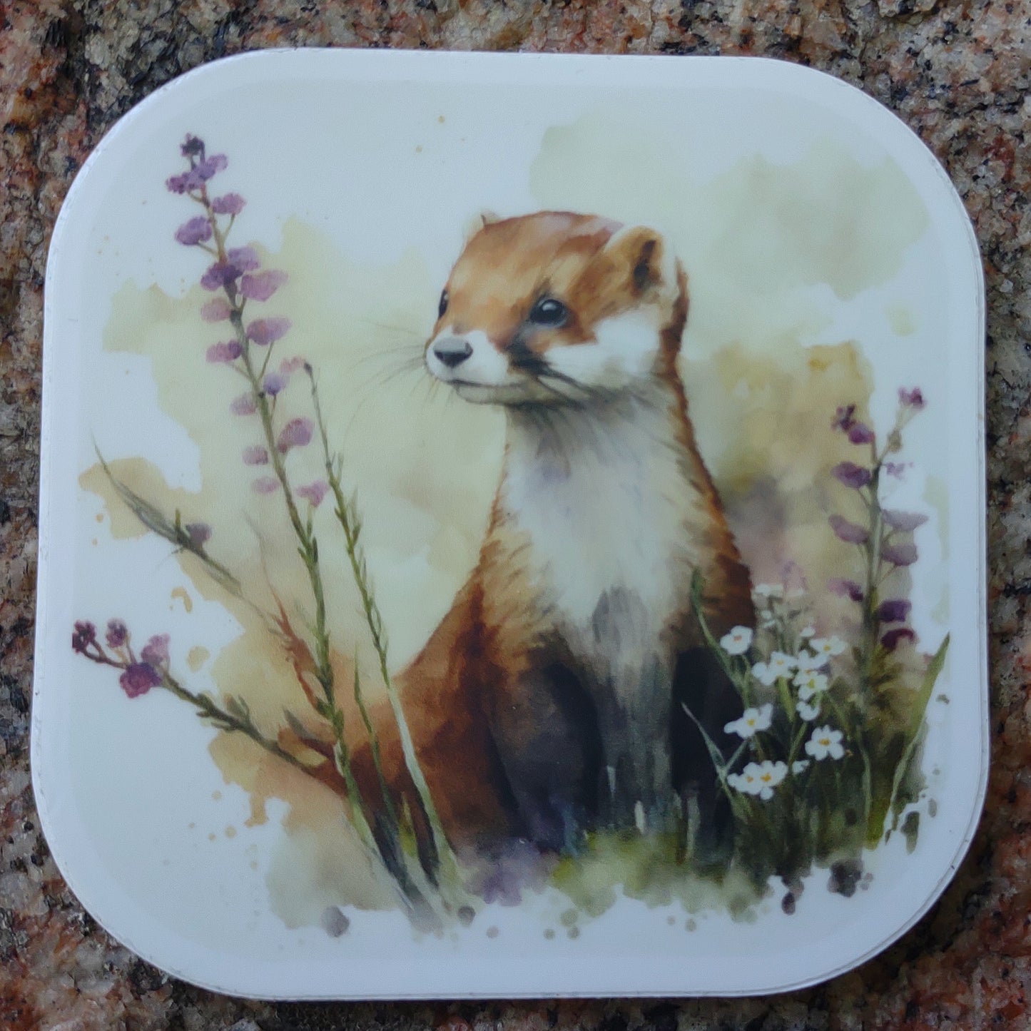 Limited Edition Sticker: Spring Weasel